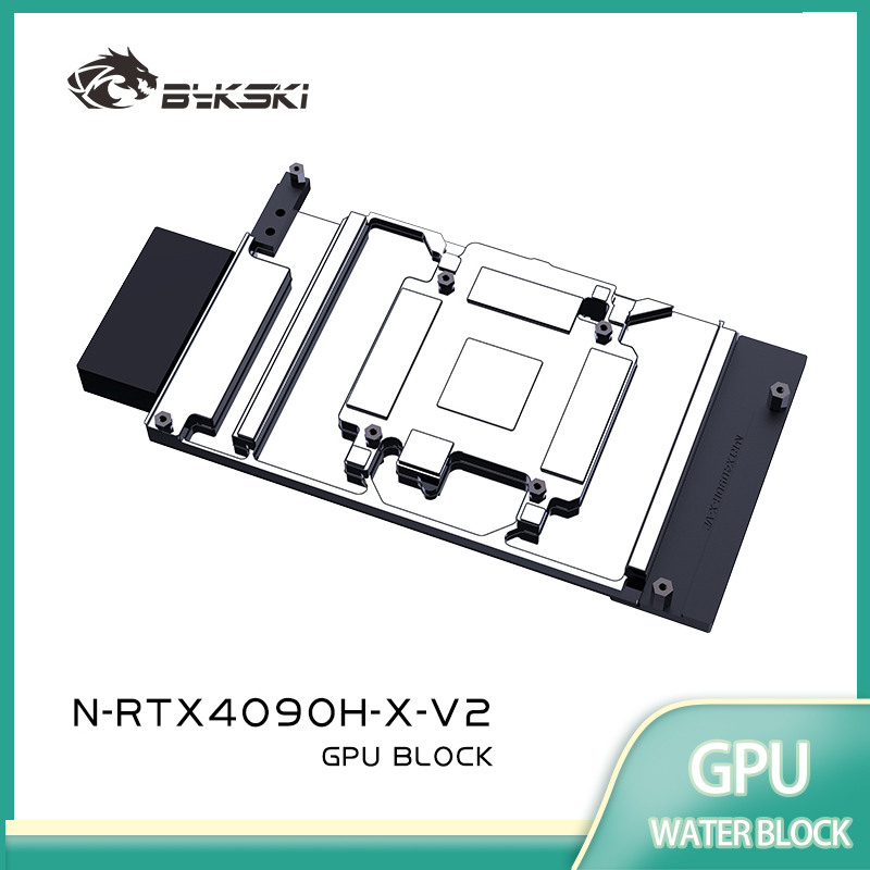 Rtx 4090 Water Block Full Cover - Bloque de Refrigeración Líquida Bykski para