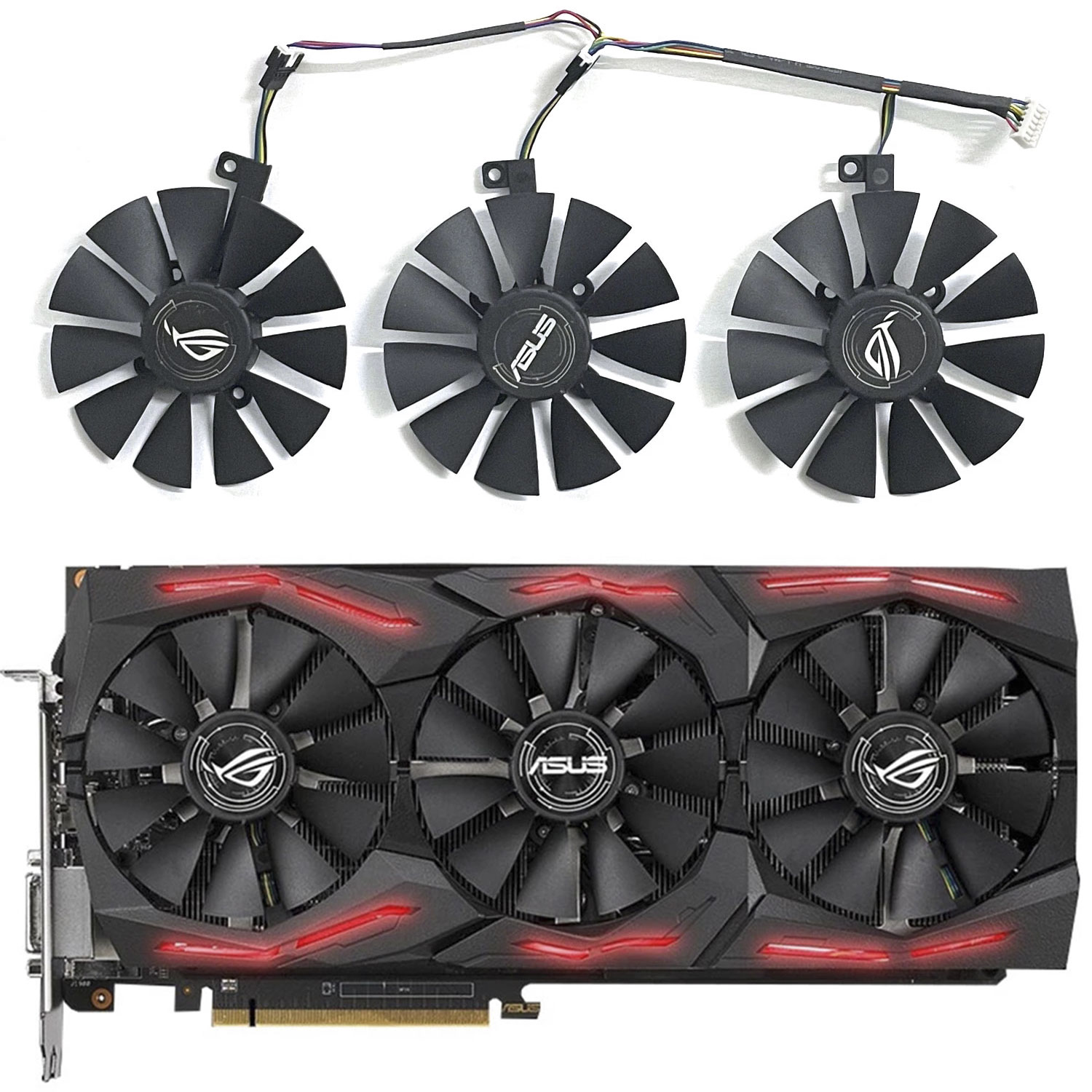 Rtx 3090 24Gb Gddr6X - Nuevo Ventilador de Refrigeración de 87MM