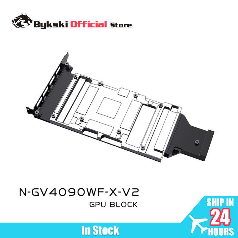 Rtx 4090 Water Block Full Cover - Bykski N-GV4090WF-X-V2 bloque GPU para GIGABYTE