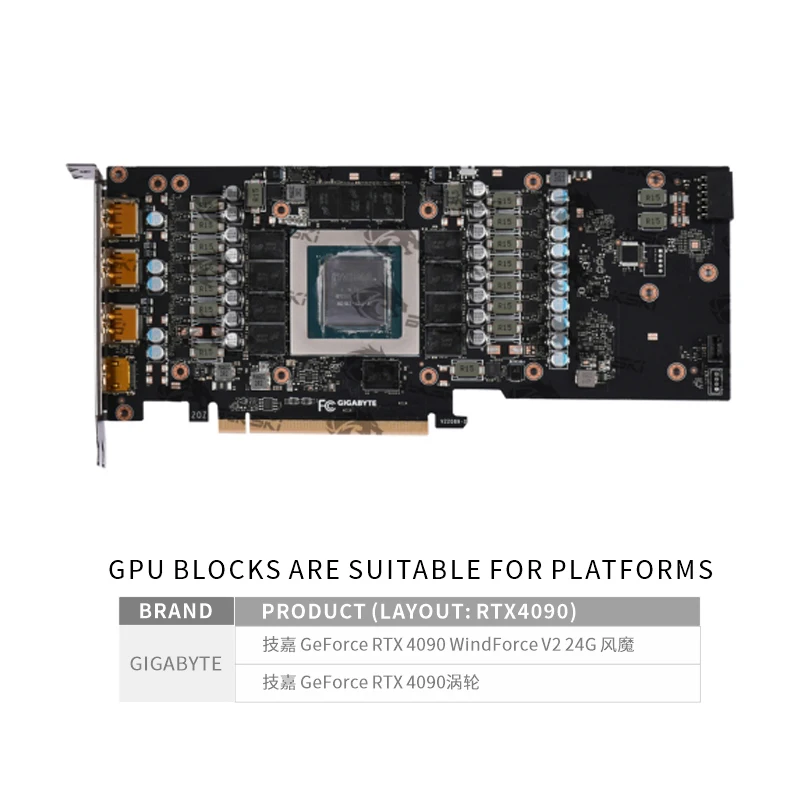 Bloque de refrigeración Bykski - Rtx 4090 Water Block Full Cover reseña y precio