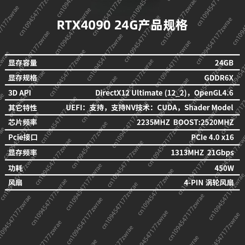 RTX4090 Turbo 4080 3090 3080TI - Rtx 4090 24Gb Graphics Card reseña y precio