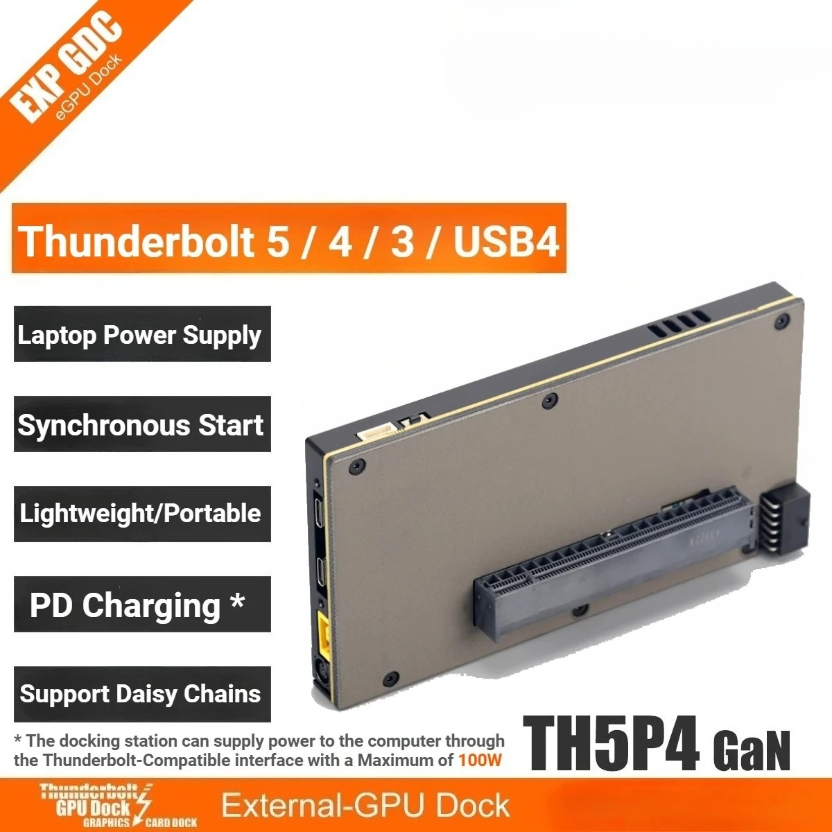 TH5P4GaN Laptop Thunderbolt 5/ - Gpu External Dock Egpu Thunderbolt 4 reseña y precio