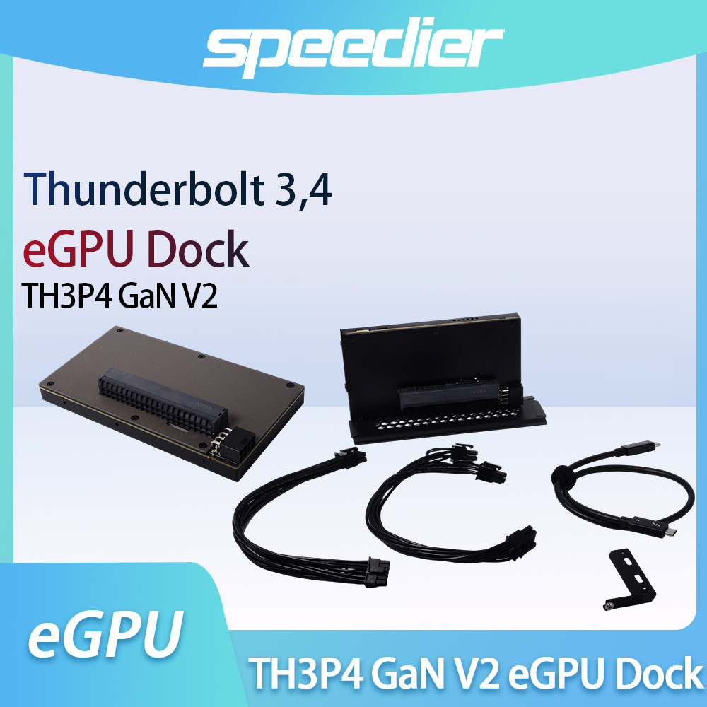 Base de Conexión TH3P4 GaN V2  - Gpu External Dock Egpu Thunderbolt 4 reseña y precio
