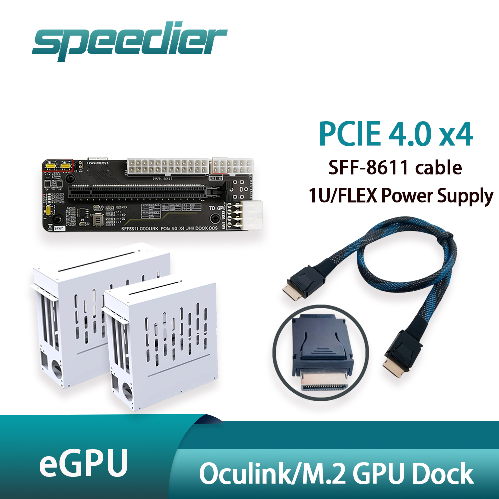 Base de Expansión eGPU PCIE 4. - Oculink Gpu Dock Station reseña y precio