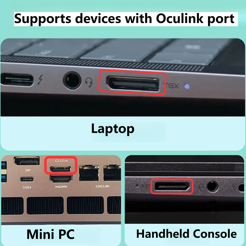 Base de Conexión Externa para  - Oculink Gpu Dock Station reseña y precio