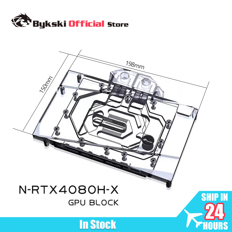 Bloque GPU Bykski para NVIDIA  - Rtx 4080 Water Cooling Block reseña y precio